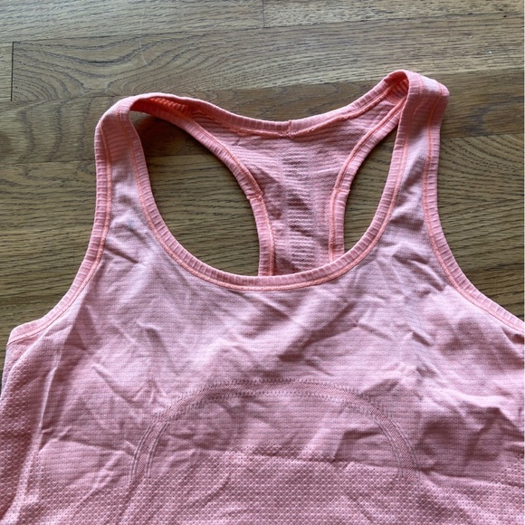 Lululemon womens soft orange tank top size 8 - Picture 3 of 6
